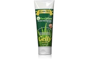 Real Aloe Aloe Vera Gelly - Unscented 8 oz (230 ml) Gel