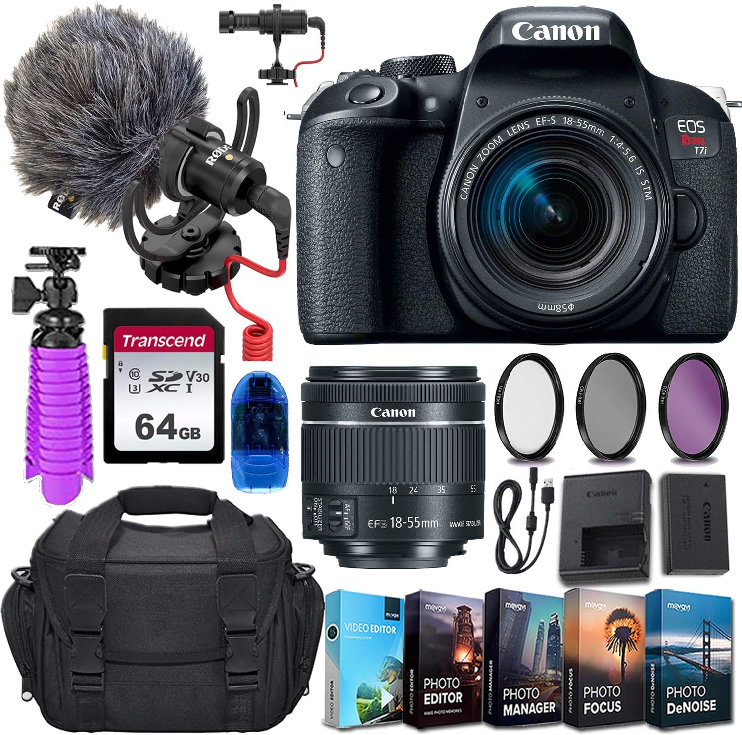 canon rebel t7i camera bag