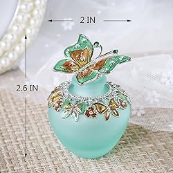 YU FENG Empty Refillable Glass Perfume Bottle,Retro