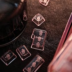 KiiBoom Transparent PC Keycaps Set, 146 Keys