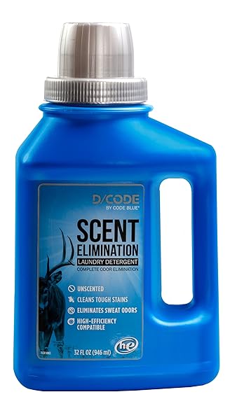 CODE BLUE UNSCENTED LAUNDRY DETERGENT, 32OZ