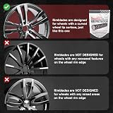 Rimblades Original Graphite Alloy Wheel Protectors 12"-22" 4 Wheels view 5