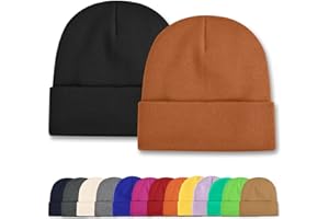 ZOORON Toddler Beanie Baby Beanies for Boys Girls Kids Winter Hats Children Knit Warm Caps 0-12years