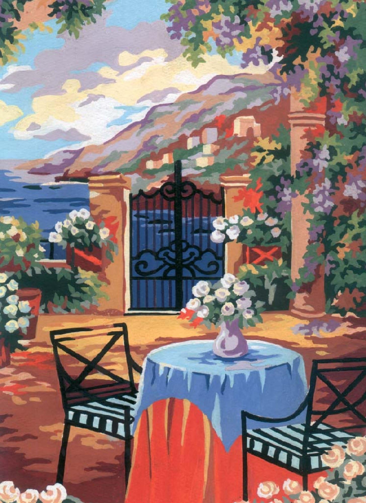 Grafitec Printed Tapestry/Needlepoint Canvas – Tuscan Terrace