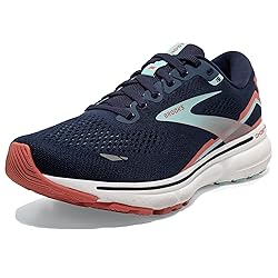 Brooks Women's Sneaker, Peacoat Canal Blue Rose, 7
