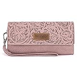 Montana West X Wrangler Tooling Woman Wallet Pink