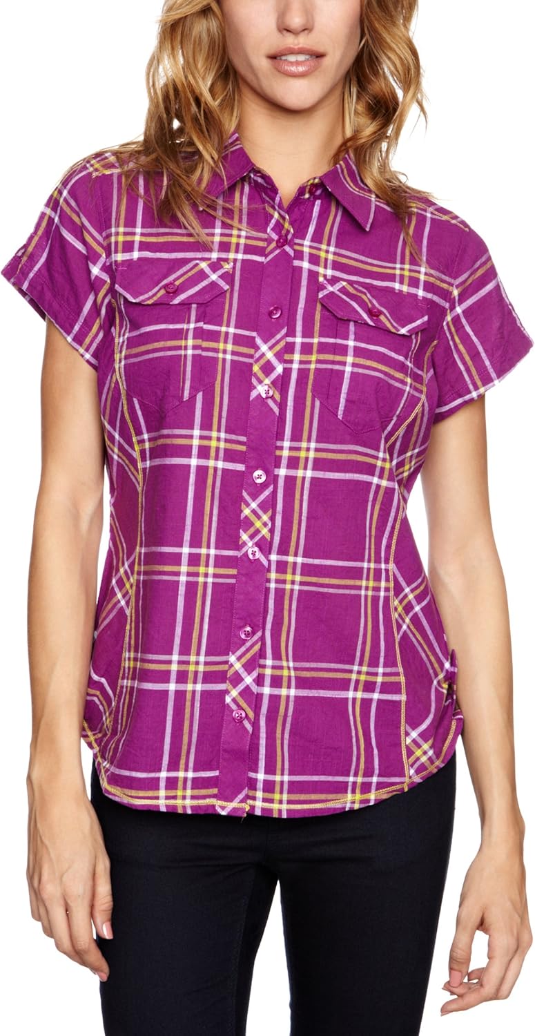 Columbia Women'Camp Henry s Shirt Short Sleeve Amazon.de Bekleidung