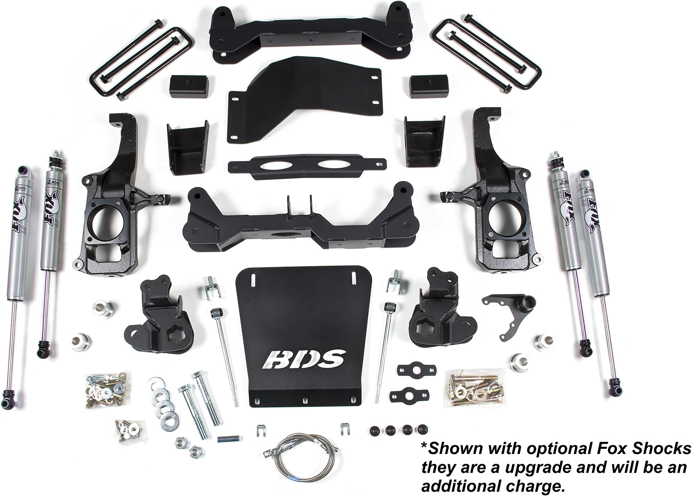 BDS 719H Lift Kit 2011-2016 Chevy 2500HD 2wd/4wd 4.5" No Torsion Bar Drop System