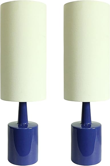 royal blue table lamp
