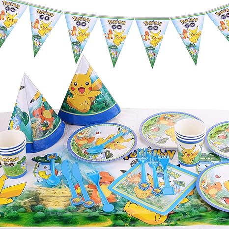Colmanda Pokemon Decoration De Fete 78 Pieces Pokemon Theme Dessin Anime Fete Pokemon Kit De Fete D Anniversaire Pour Enfants Amazon Fr Cuisine Maison Colmanda Pokemon Decoration De Fete 78 Pieces Pokemon Theme Dessin Anime Fete Pokemon Kit De Fete D Anniversaire Pour Enfants Amazon Fr Cuisine Maison