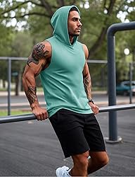 MAGCOMSEN Mens Sleeveless T Shirts Summer Tank Tops