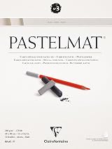 Clairefontaine Pastelmat Block 360gsm 30x40 White 12 Sheets No.3