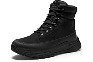 Coostar Snow Boots for Men Waterproof Outdoor Casual Winter Boot Lightweight with Arch Support