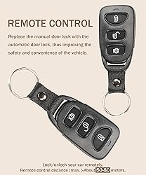 bylikeho 4PCS Power Door Lock Kit,Car Accessories