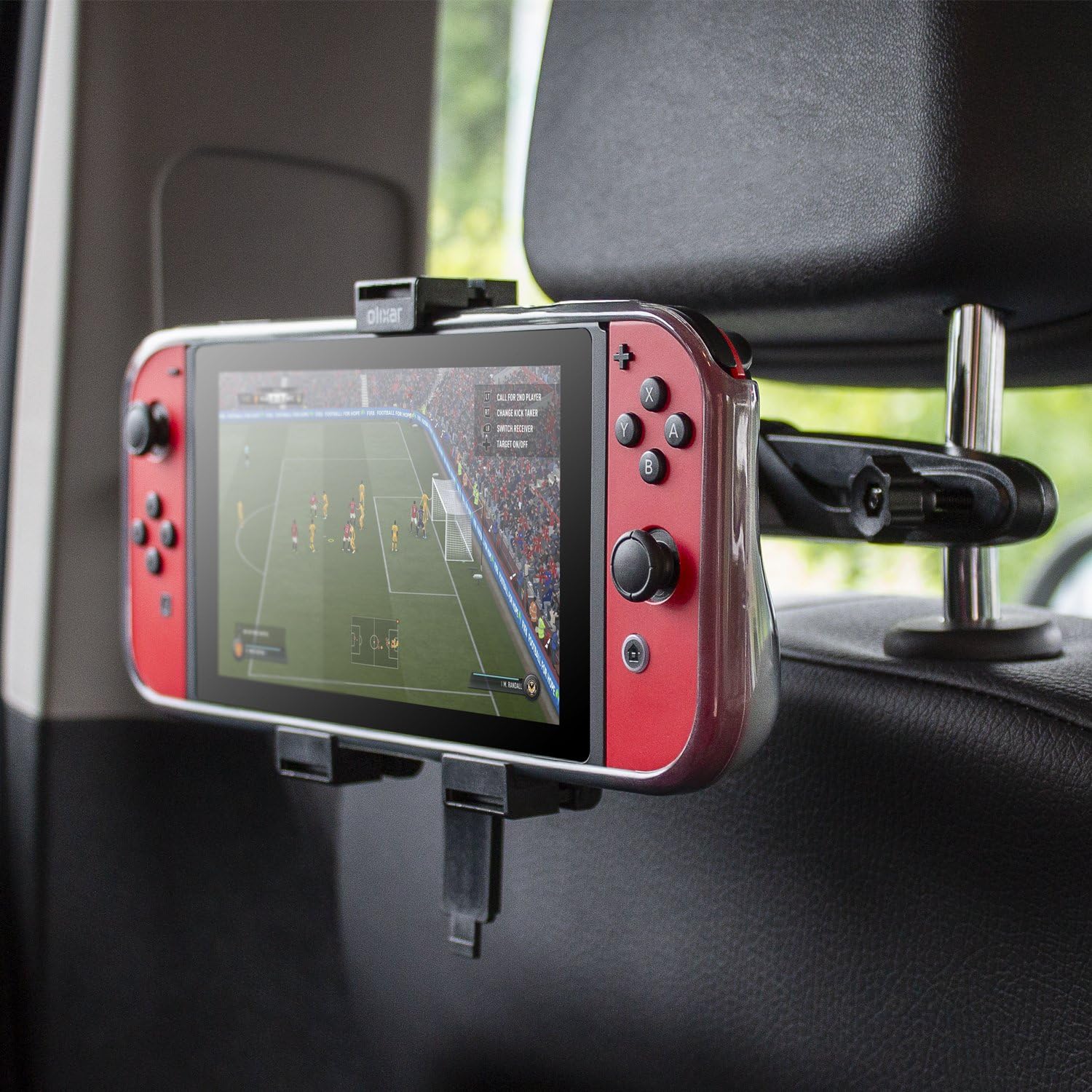 Olixar Nintendo Switch Car Mount - for Back Seat Passengers - Headrest Mount - 360 Degree Rotation - Designed for Nintendo Switch - Recommended by T3: Home Audio & Theater