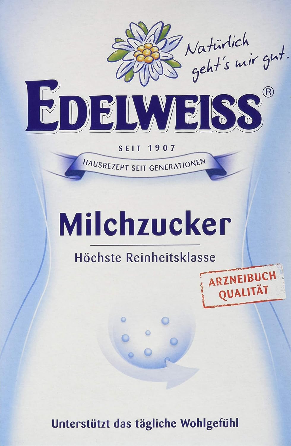 Edelweiss Milchzucker 500g Amazon De Lebensmittel Getranke