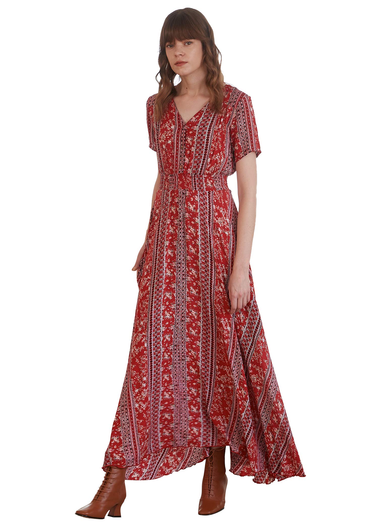 flowy boho dress