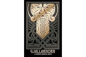 Gjallarhorn: A Norse Oracle Deck: Deluxe Set, 62 Gilt-Edged Oracle Cards, 80-Page Hardcover Book, Gold Foil Accents, Norse Mythology, Ancient Runes, Sigils, Gods & Goddesses