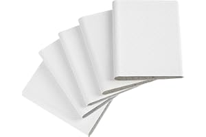 IMIKEYA 10pcs PU Foam Door Frame Seal Stripping Door Insulation Draft Stopper Window Corner Protection White