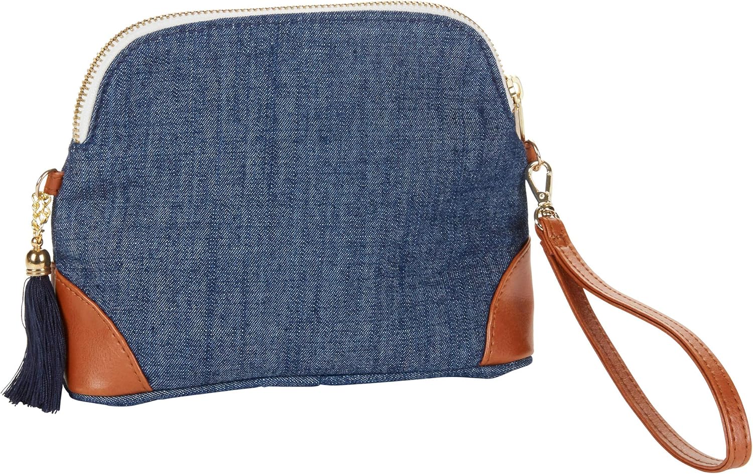 denim clutch