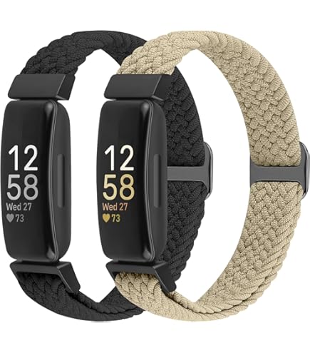 11-Pack Fitbit Inspire Band Fastener Rings - Security Loops For Inspire 2 HR Ace 2 Ace 3 Watch Bands