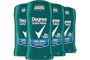 Degree Men Ultra Fresh Antiperspirant Deodorant Stick for Men 4 Pack Cool Rush 2.7 oz