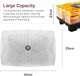 Andrew James Digital Food Dehydrator 6 Trays 550W Adjustable Temp 40-70°C view 6