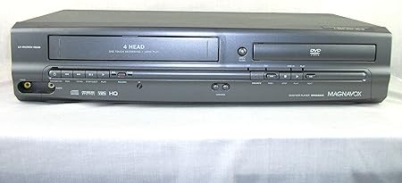 Magnavox Mwd25 Dvd Vcr Cd Vhs Player Video Cassette Recorder 19 Micro N Head 4 Head One Touch Recording Compact Disc Digital Audio With Dolby Digital Amazon Co Uk Tv