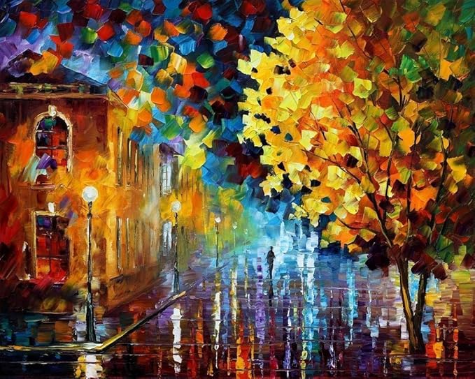 WorldPaintingGalleryAbstract Art by Numbers kits,oil painting for Home