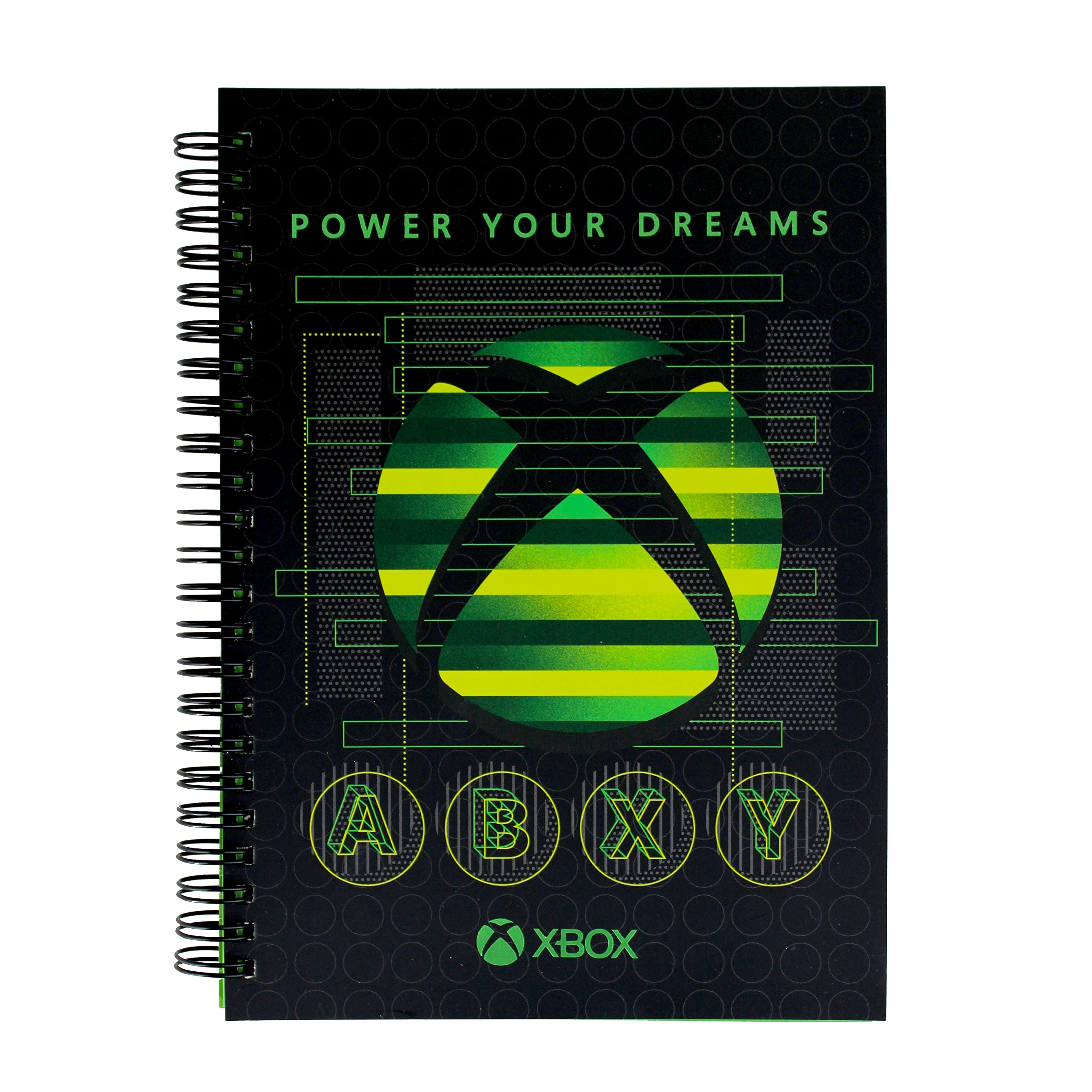 Blueprint Collections Xbox A5 Notebook | Writing Pad | Notepad | A5 Notebooks | Note Pads | Note Book | Xbox Stationery