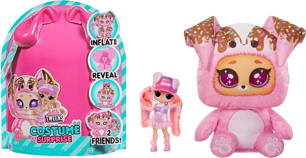 L.O.L. Surprise Tweens Ali Dance Costume Doll with Pink Puppy Costume