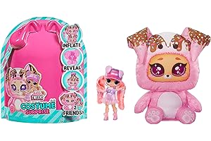 L.O.L. SURPRISE! LOL Surprise Tweens Costume Surprise Ali Dance Fashion Doll with Inflatable Pink Puppy Pet Costume and Multiple Surprises Including Fabulous Fashions & Accessories – Great Gift for Kids Ages 4+