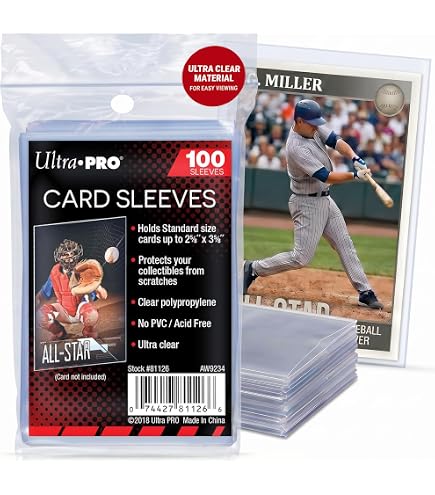 Amazon.com: Ultra PRO - 100ct Card Sleeves & Trading Card Binder