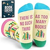 Book Lovers Gifts, Funny Reading Socks for Book Lovers, Cute Gifts for Readers Women, Ideal gifts Socks For Reader