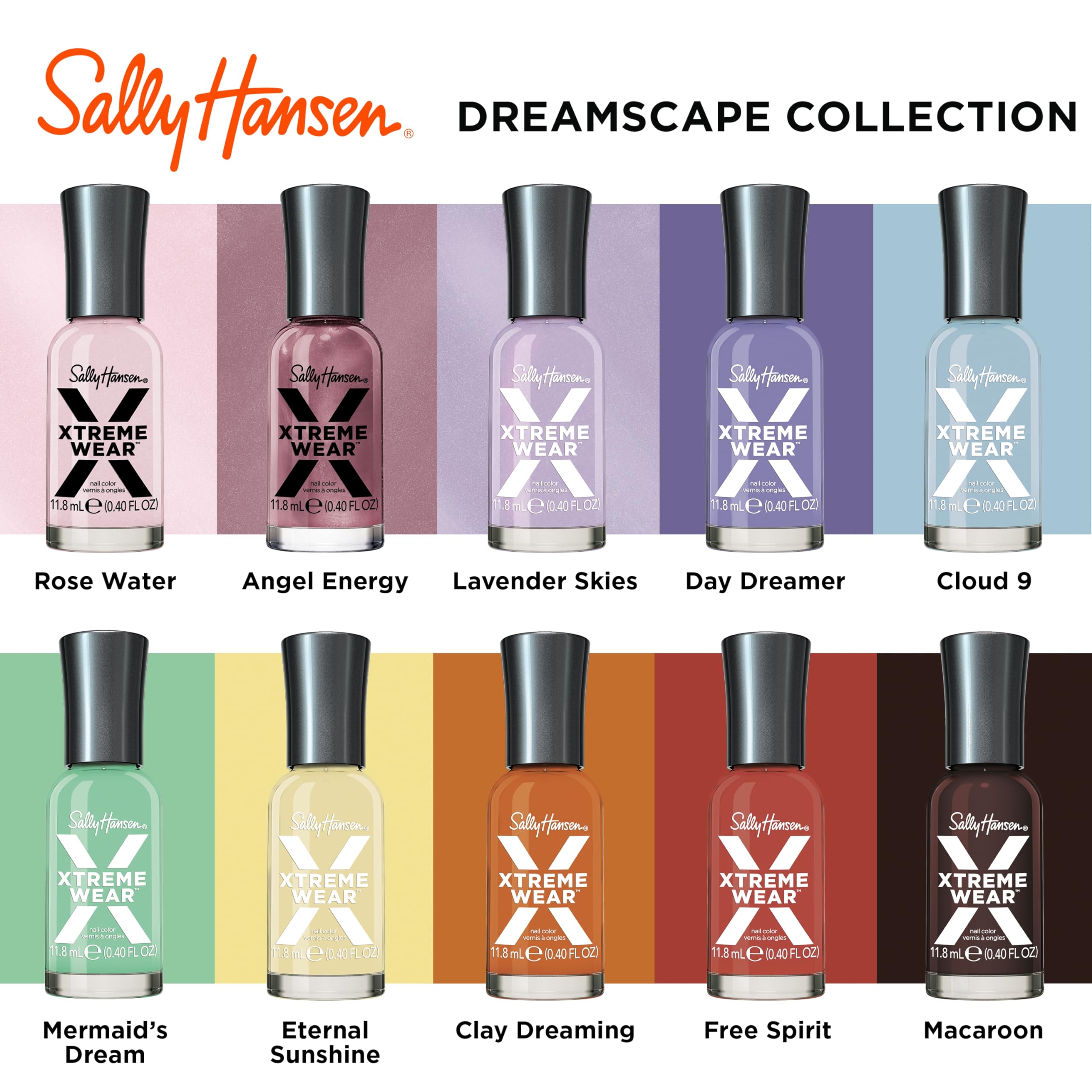 Sally Hansen Xtreme Wear, Angel Energy, Nail Polish, Doesn't Chip, Beautiful Colors, Long Lasting, Fade Resistant, Easy to Apply, 0.4oz - Image 7