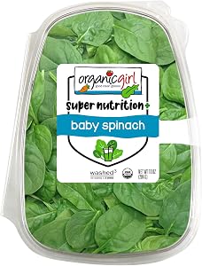 Organicgirl Baby Spinach Greens, 10 Oz