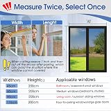 Lifetree Reflective Window Film Privacy & Anti Glare Silver 75x200cm view 8