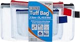 Tiger 301379 Tuff Bag Triple Pack A6 Mini DL Document Zip Cases 330 Micron view 4