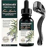Rosemary Hair Oil Kit – 30ml Natural Hair Treatment for Dry & Damaged Hair – Lightweight Daily Care for Men & Women