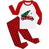 Family Feeling Little Boys Pajamas Sets 100% Cotton Long sleeve Pjs