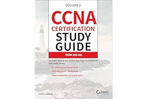 CCNA Certification Study Guide: Exam 200-301, Volume 2 (Sybex Study Guide)