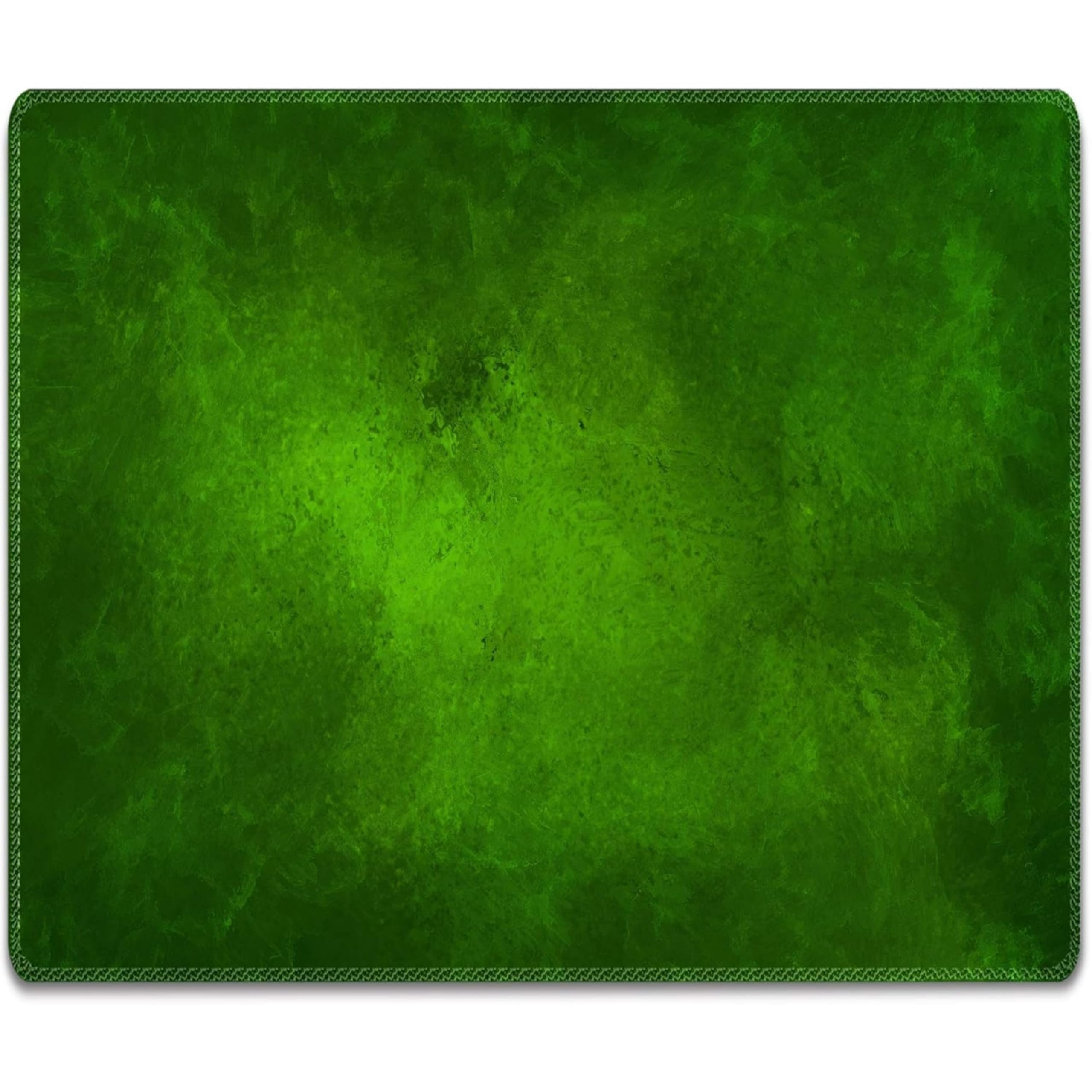 Silent Monsters Mouse Mat Size M 14 x 10 inches / 36 x 25 cm, green, Stitched Edges, washable & rollable Mouse Pad, Gaming Home Office Mousemat, Mousepad non-slip & quiet, Desk Mat