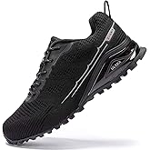 Kricely Men's Trail Running Shoes Fashion Walking Hiking Sneakers for Men Tennis Cross Training Shoe Outdoor Snearker Mens Casual Workout Footwear