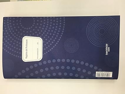 Registro Del Professore 10 Classi Cm34x17