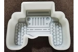 FUEHBUR Truck Car Freshie Molds,Silicone Epoxy Resin Air Freshie Mold for Aroma Beads,Soap Mold,Candle Molds,Pendant Mold