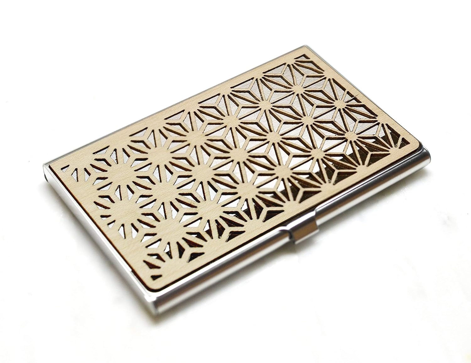 Gold and Grain Detroit Professional Wood Business Card