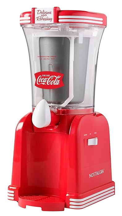 Nostalgia RSM650COKE 32- Ounce Slush Drink Maker 32 oz. Coke Red