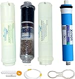 Psi Universal Ro Service Kit with Quickfit Push Fit Type Filters Compatible with All Storage Type Ro Water Purifiers (White)
