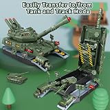 KADAYAYA Army Tank Toy Boys Diecast Military Vehicles Sound Light Missile view 3