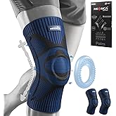 NEENCA 2 Pack Knee Braces for Knee Pain, Compression Knee Sleeves with Patella Gel Pad & Side Stabilizers, Knee Support for Meniscus Tear, Arthritis, Joint Pain, ACL, Runner, Workout